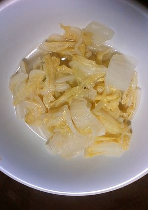 白菜とウェイパーだけ-レシピのメイン写真