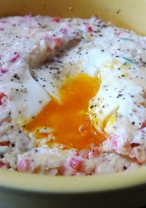 おじや風!?トロトロ豆腐卵ごはん-レシピのメイン写真