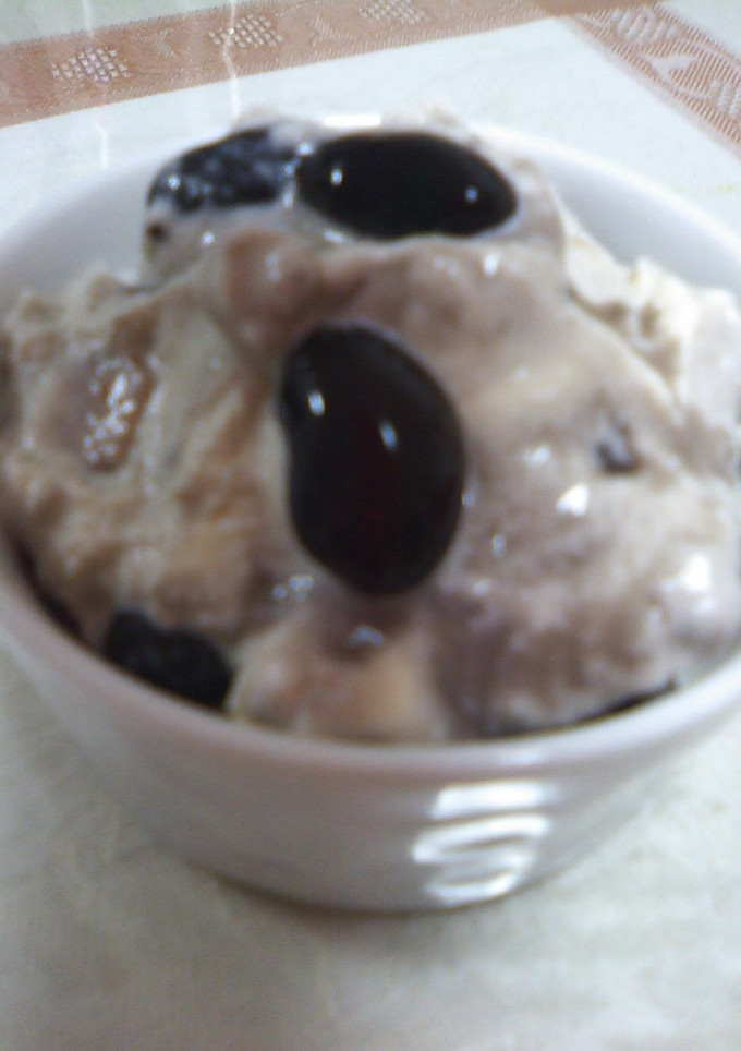 黒豆のアイスクリーム-レシピのメイン写真