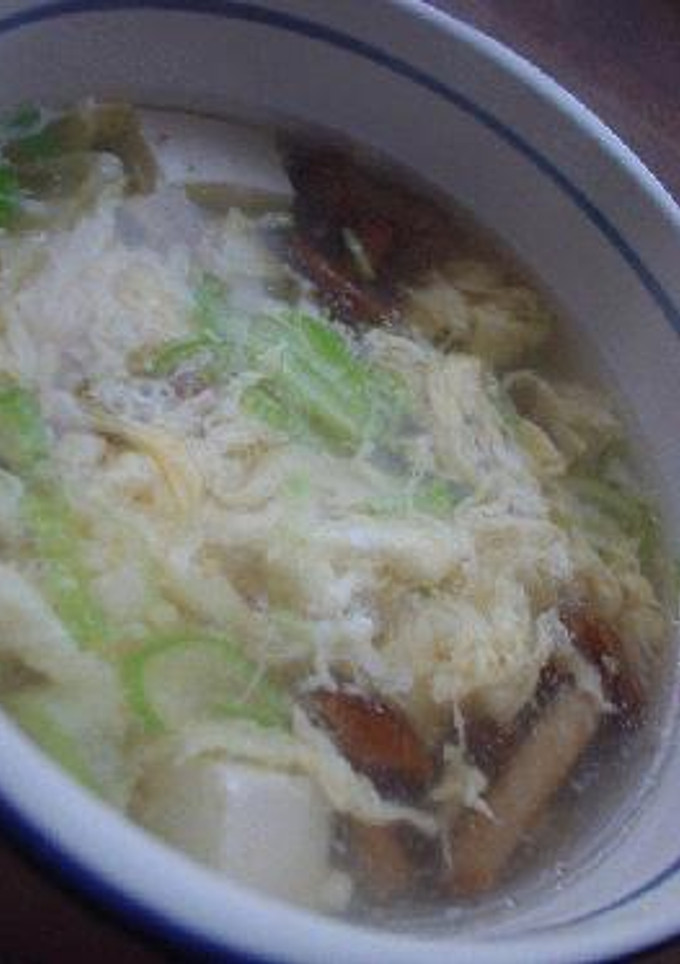 卵となめこの中華スープ-レシピのメイン写真
