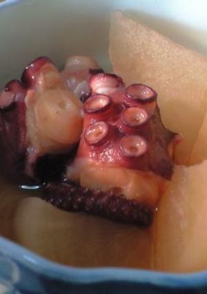 圧力なべで　タコと大根のカンタン桜煮-レシピのメイン写真