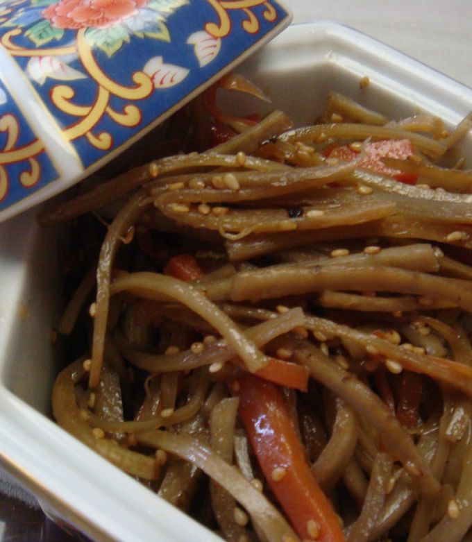 実家のきんぴらごぼう-レシピのメイン写真