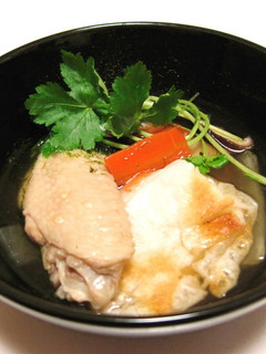 鶏手羽入り☆お雑煮-レシピのメイン写真