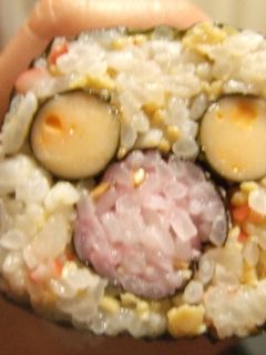 恵方巻き(太巻き)～ミッキーVer．-レシピのメイン写真