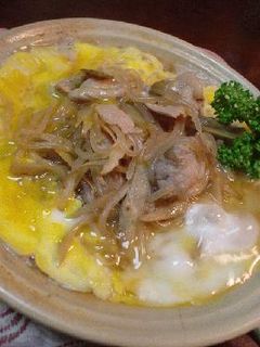 ごぼうで柳川風の「しらたきと豚肉の卵とじ」-レシピのメイン写真