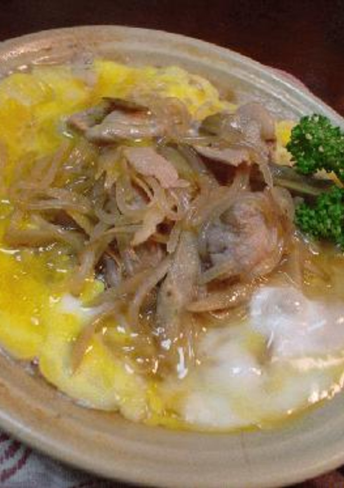 ごぼうで柳川風の「しらたきと豚肉の卵とじ」-レシピのメイン写真
