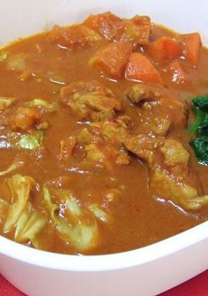 トマト鍋？カレー鍋？♪トマトカレー鍋です-レシピのメイン写真