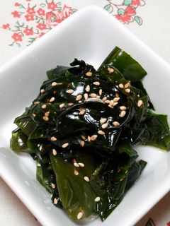 韓国 わかめのナムル-レシピのメイン写真