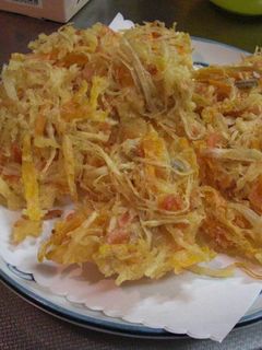 ♥野菜のかき揚げ♥-レシピのメイン写真