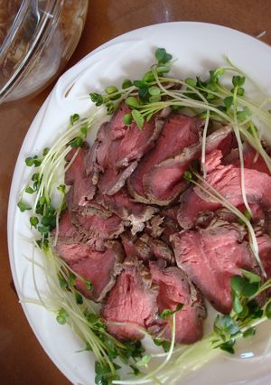 ローストビーフ（牛肉のたたき）-レシピのメイン写真