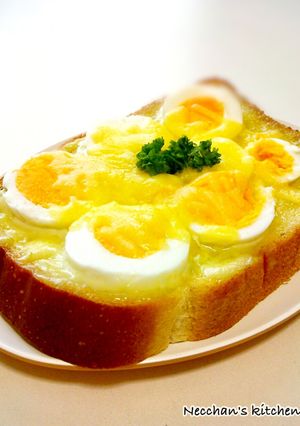 わさびマヨ☆たまチートースト-レシピのメイン写真