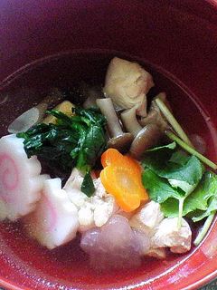 「お正月…お雑煮」-レシピのメイン写真