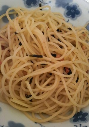 お茶漬けの素でパスタ☆-レシピのメイン写真