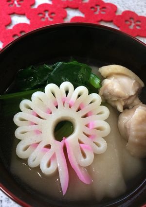 おせちに❀お雑煮に✿華やか✿蒲鉾飾り切り-レシピのメイン写真