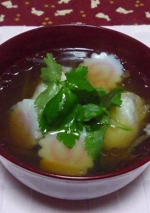 嫁ぎ先のお雑煮＋私流！-レシピのメイン写真