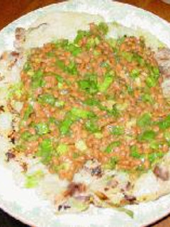納豆お好み焼き-レシピのメイン写真