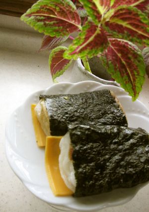 焼餅の海苔チーズ-レシピのメイン写真