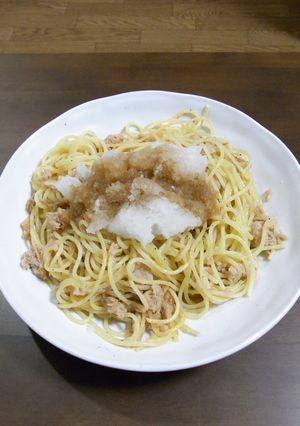 超簡単！おろしシーチキンパスタ。-レシピのメイン写真