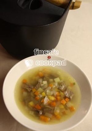 北欧フィンランドの家庭料理★ビーフスープ-レシピのメイン写真