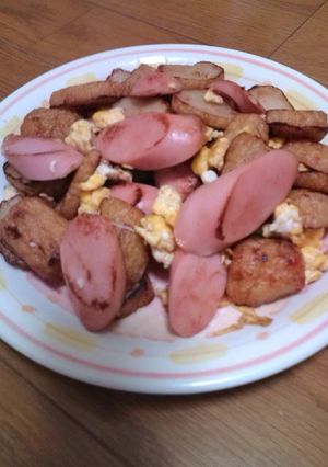 ソーセージでDHAとるぞ(*〇´∀｀艸)-レシピのメイン写真