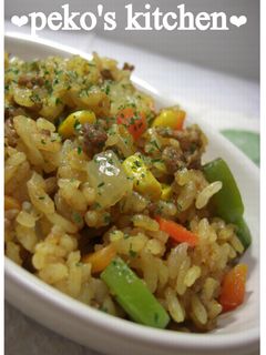 ✿炊飯器でカレーピラフ✿-レシピのメイン写真
