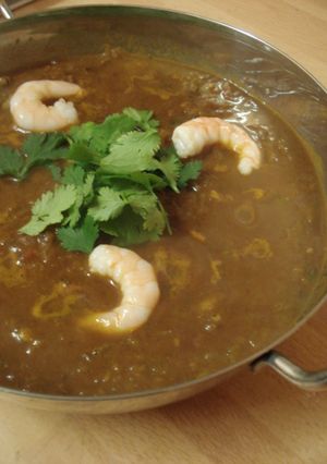 スパイスから作る海老カレー：インドカレー-レシピのメイン写真