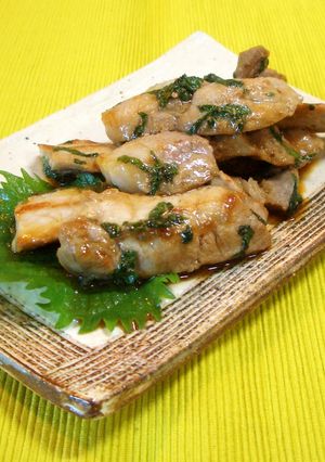 スピードメニュー♫豚ロースの大葉焼き-レシピのメイン写真