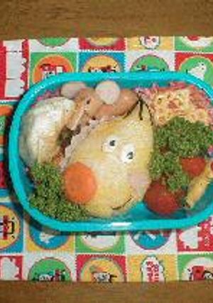 幼稚園のおべんとう　はなはなマロン-レシピのメイン写真