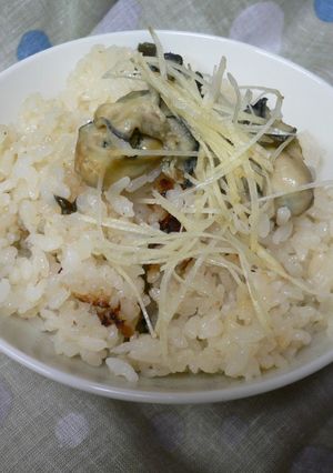 ふっくら牡蠣ごはん-レシピのメイン写真