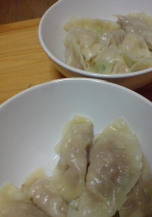 えびとセロリのさっぱり水餃子-レシピのメイン写真