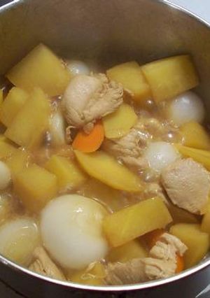かぶと鶏肉の蜂蜜煮込み-レシピのメイン写真