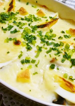 おせちリメイク☆筑前煮de和風グラタン-レシピのメイン写真