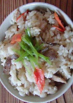 おせち残り煮物で『炊き込みご飯』-レシピのメイン写真