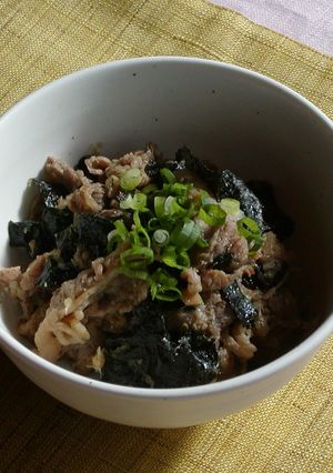 中華風のりとおろし玉ねぎの牛しぐれ煮-レシピのメイン写真