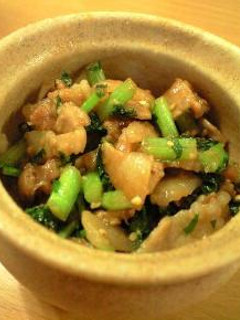 大根の葉の味噌炒め-レシピのメイン写真
