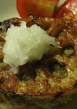 れんこんのはさみ焼き-レシピのメイン写真