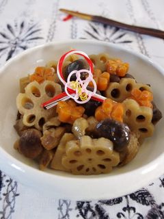 飾り切りで美しく♪家庭料理の定番 炒り鶏-レシピのメイン写真