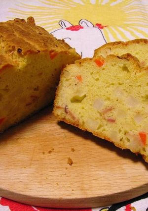 お食事系パウンドケーキ ケーク・サレ-レシピのメイン写真