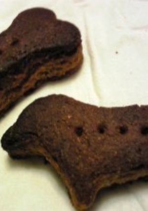 ライ麦粉で作るザクザククッキー・ワンコ風-レシピのメイン写真