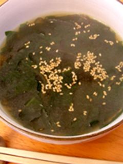 超時短☆わかめスープ-レシピのメイン写真