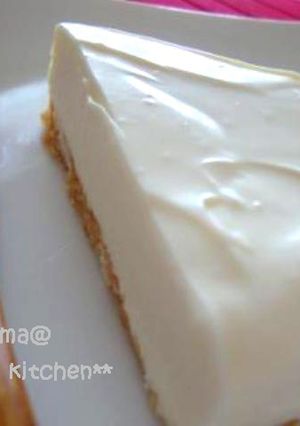 簡単！濃厚レアチーズケーキ-レシピのメイン写真