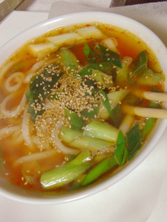 寒い日には辛味噌うどん-レシピのメイン写真