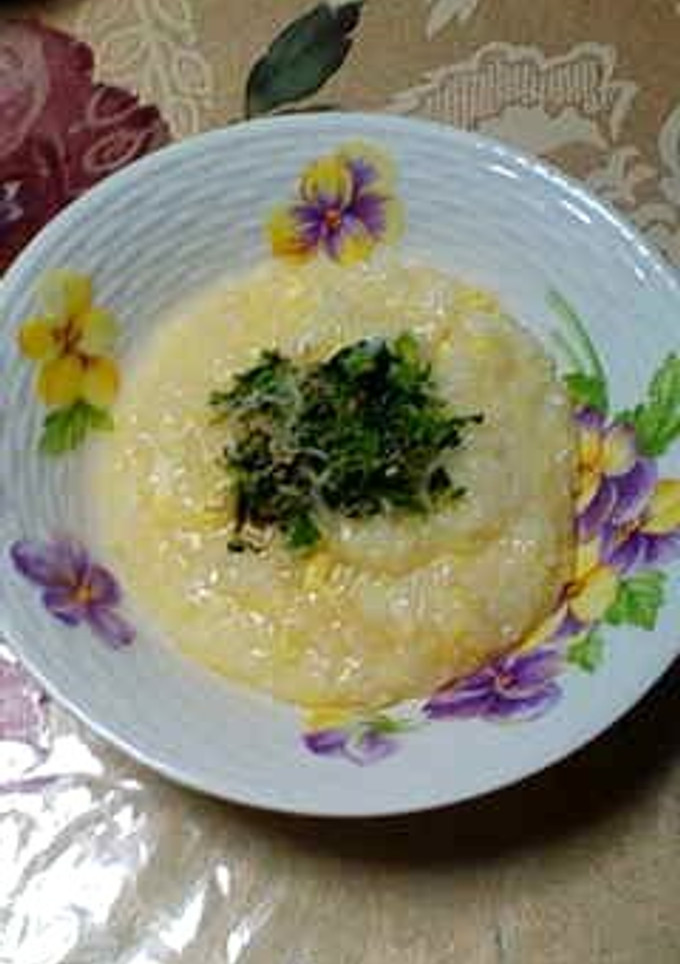 白だしで♪簡単たまご粥-レシピのメイン写真