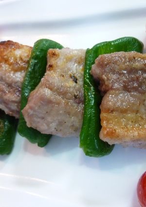 ♡豚肉とピーマンのグリルレモン風味♡-レシピのメイン写真