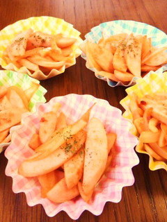 魚肉ソーセージのピリ辛ケチャップ炒め-レシピのメイン写真