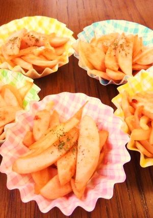 魚肉ソーセージのピリ辛ケチャップ炒め-レシピのメイン写真