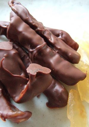 りんごの蜜煮&チョコがけ-レシピのメイン写真