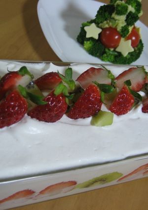 トライフルなクリスマスケーキ 2009-レシピのメイン写真