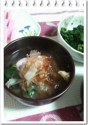 残しておきたい母の味♡うちのお雑煮♡-レシピのメイン写真