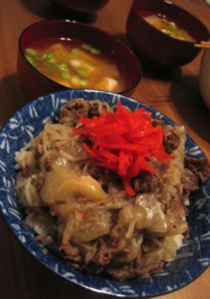 牛丼も圧力鍋で♪-レシピのメイン写真